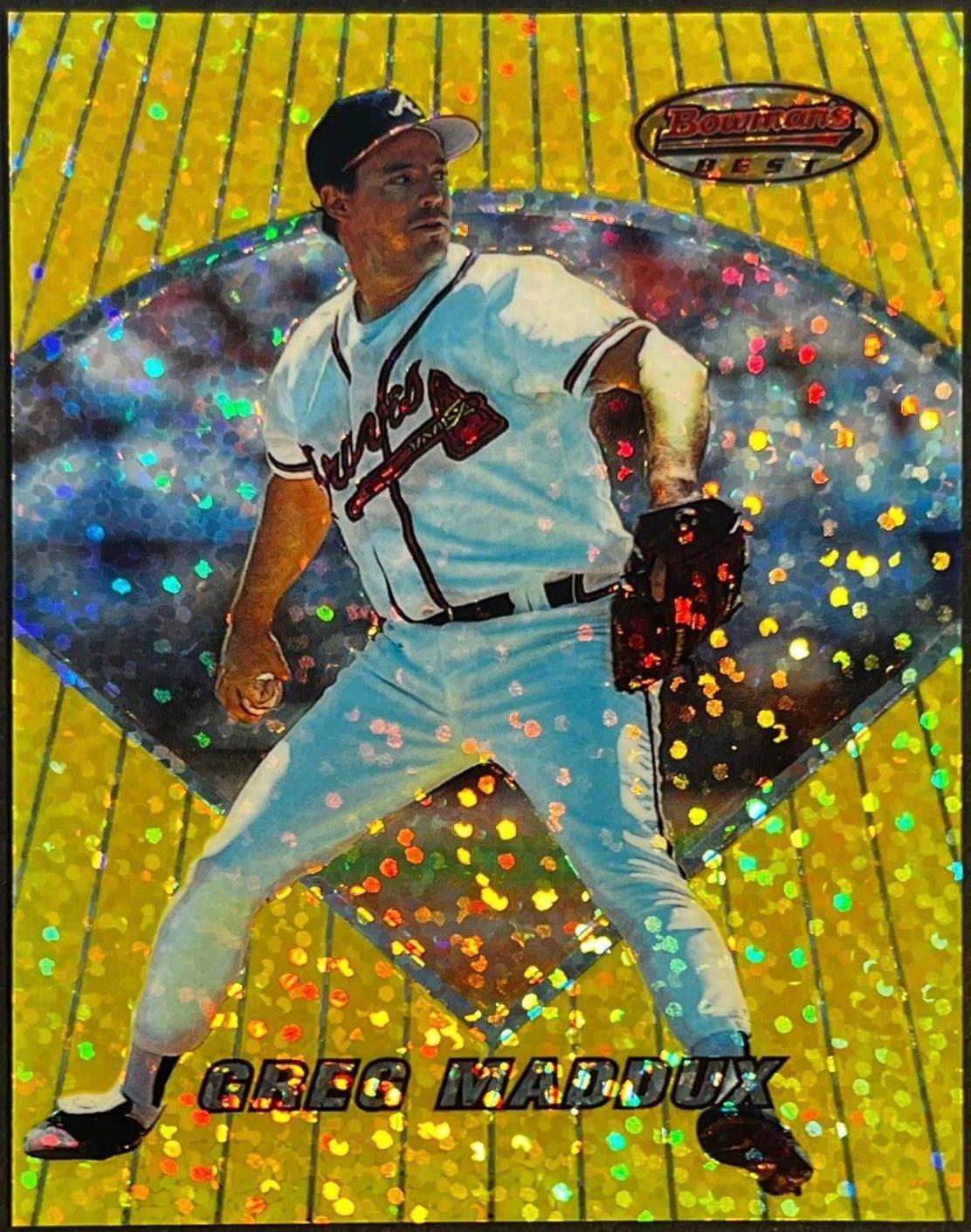 Greg Maddux [Preview Atomic Refractor] #BBP14