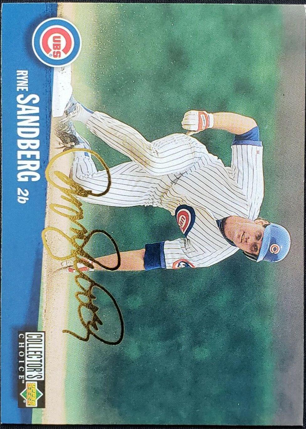 Ryne Sandberg [Gold Signature] #495