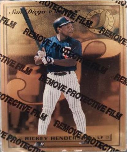 Rickey Henderson [Gold] #57