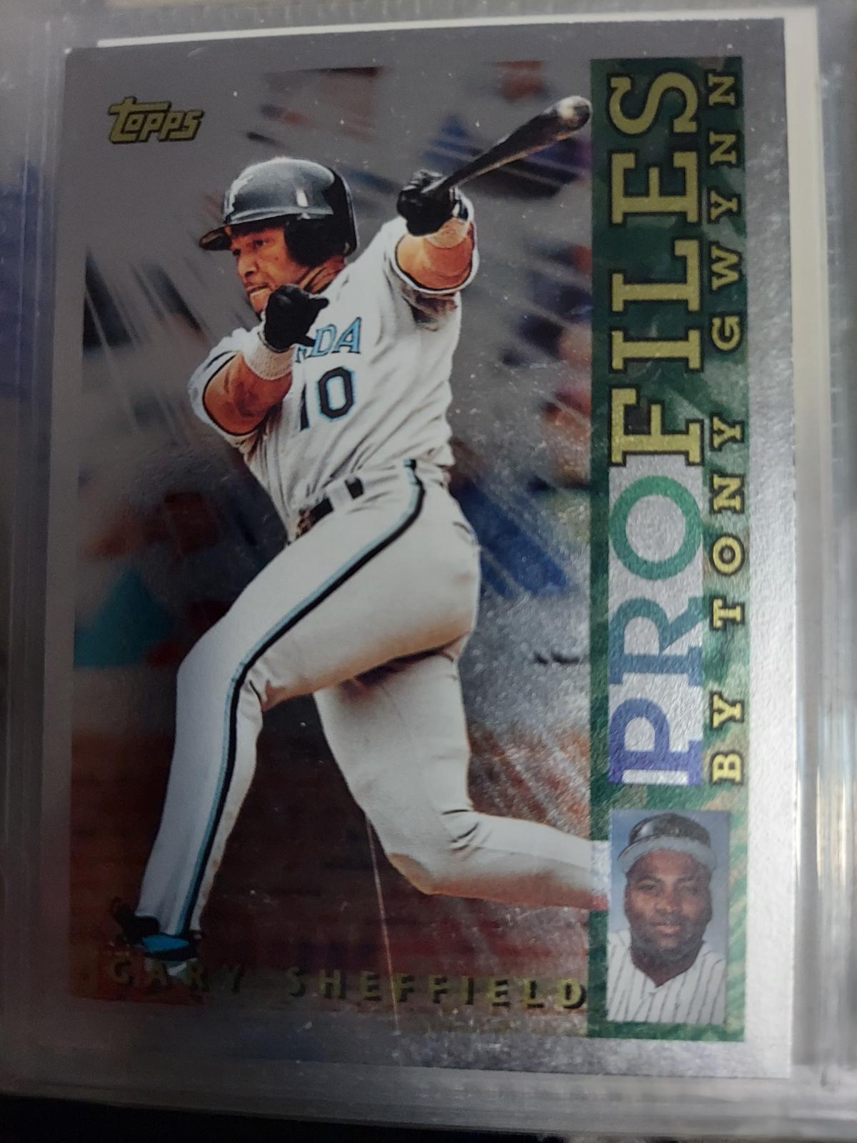 Gary Sheffield [Profiles By Tony Gwynn] #NL-19