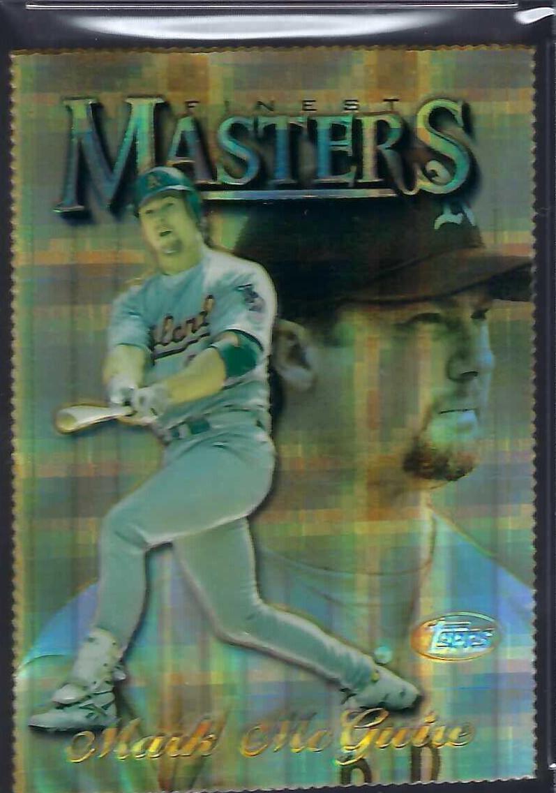 Mark McGwire [Die Cut Refractor] #155