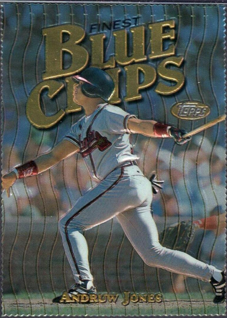 Andruw Jones [Die Cut Refractor] #162