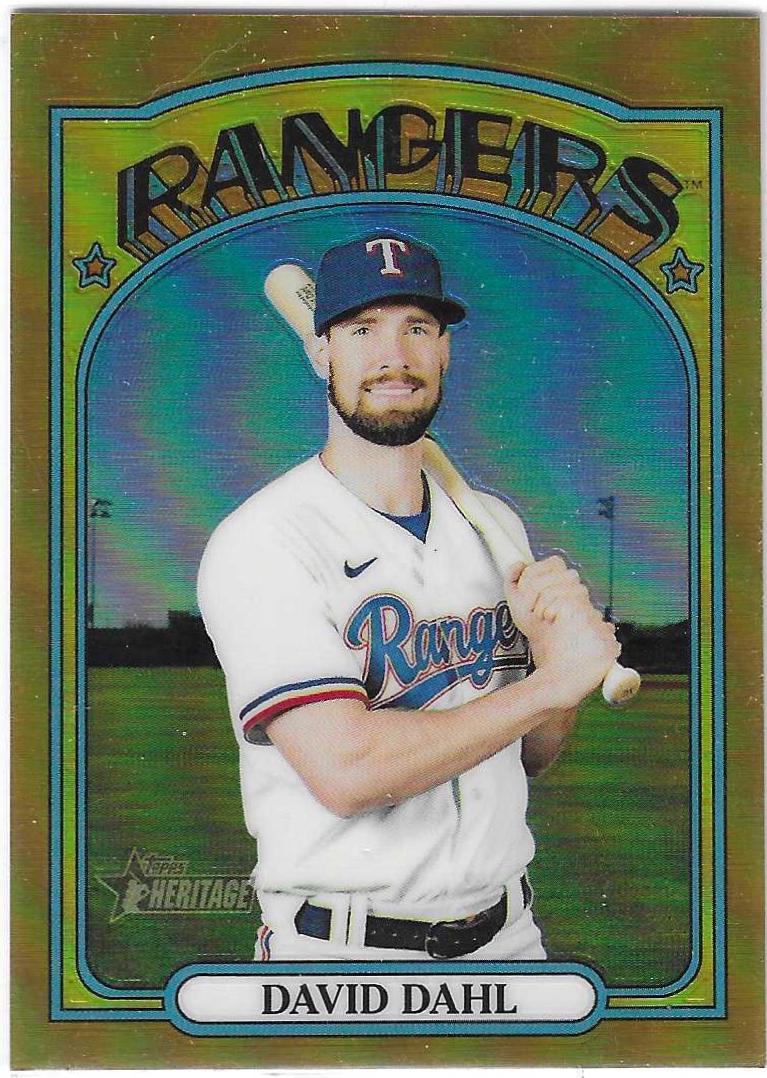 David Dahl [Chrome Gold Refractor] #710