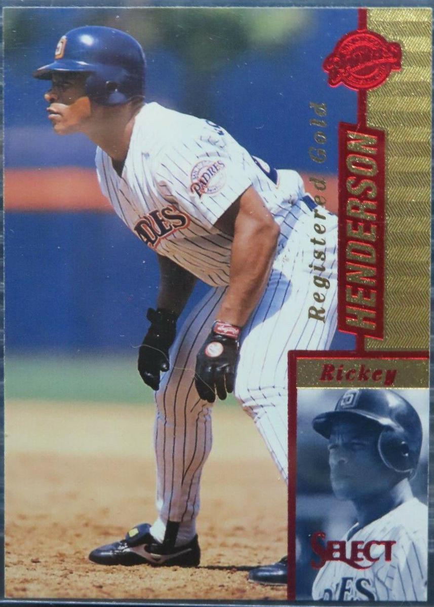Rickey Henderson [Registered Gold] #50