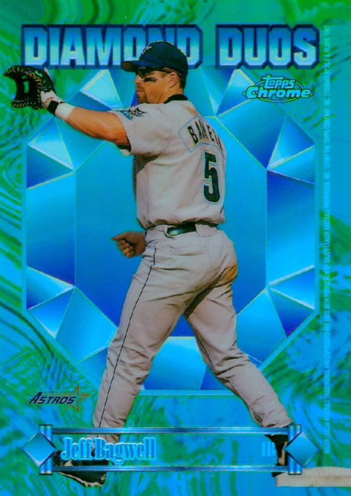 Jeff Bagwell, Craig Biggio [Refractor] #DD5