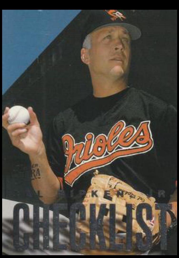 Cal Ripken Jr #7