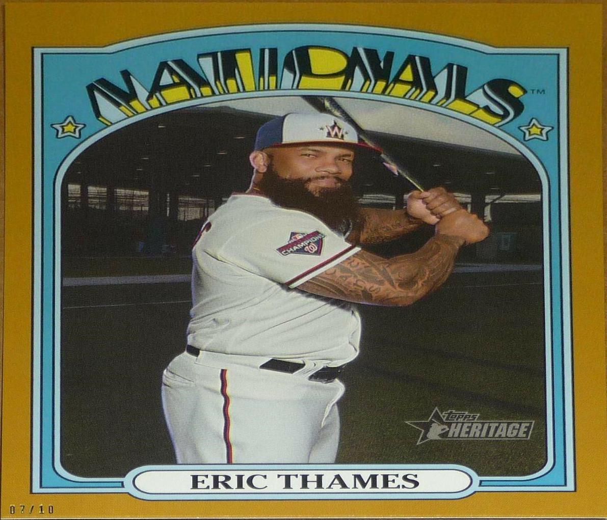 Eric Thames [5x7 Gold] #359