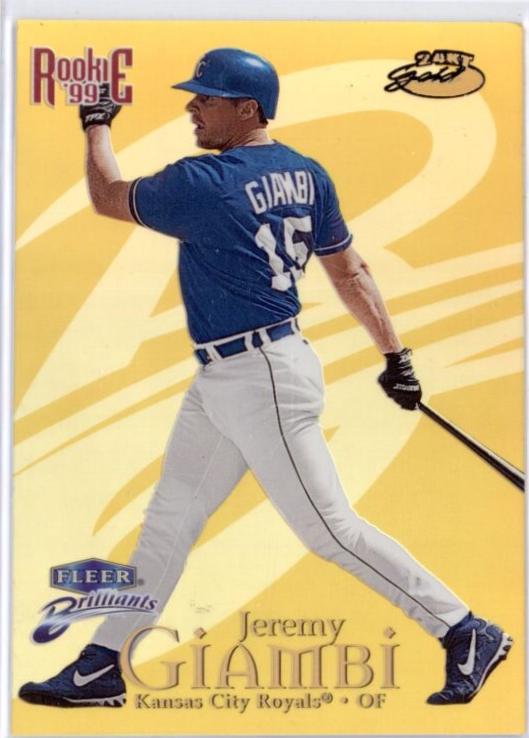 Jeremy Giambi [24KT Gold] #129TG