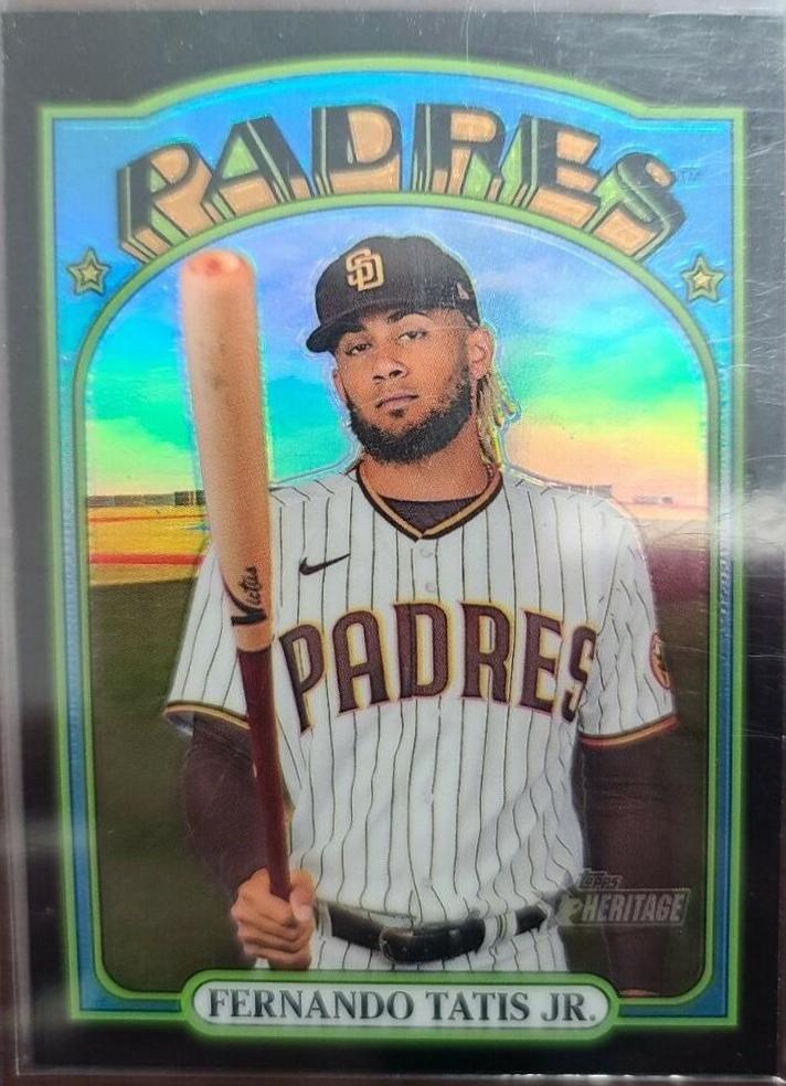 Fernando Tatis Jr. [Chrome Black Refractor] #137