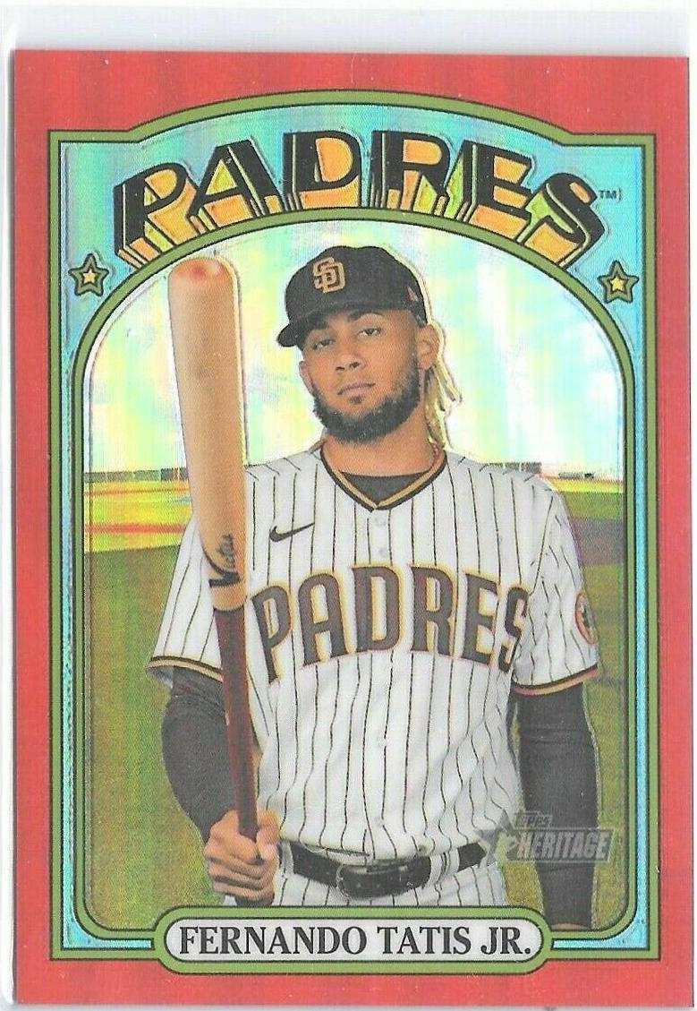 Fernando Tatis Jr. [Chrome Red Refractor] #137