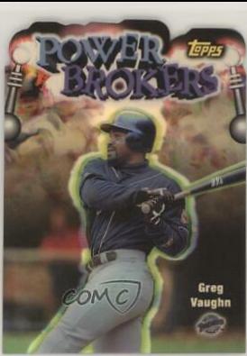 Greg Vaughn [Refractor] #PB11