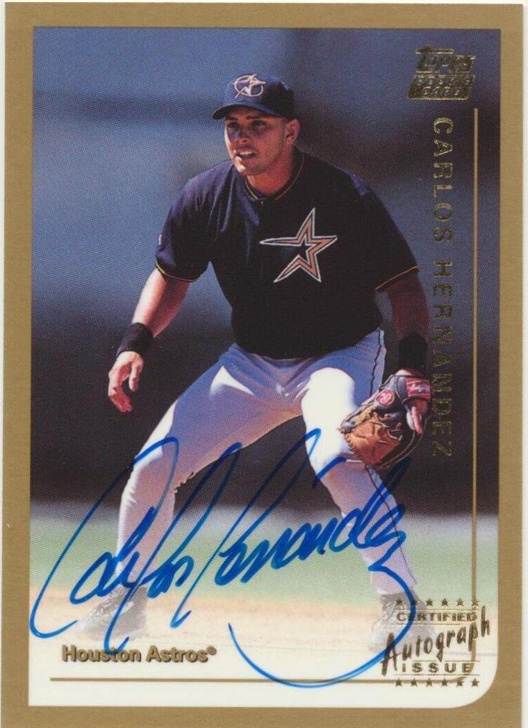 Carlos Hernandez [Certified Autograph] #T4