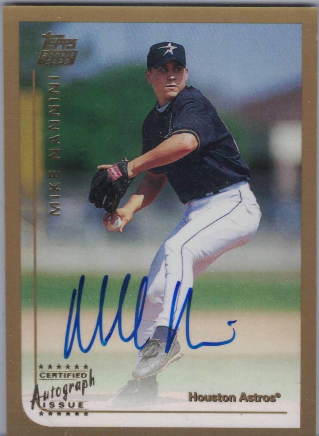 Mike Nannini [Certified Autograph] #T6