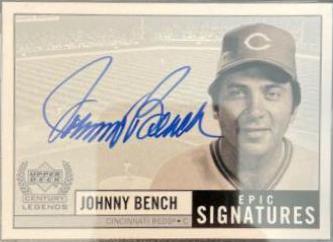 Johnny Bench #JB