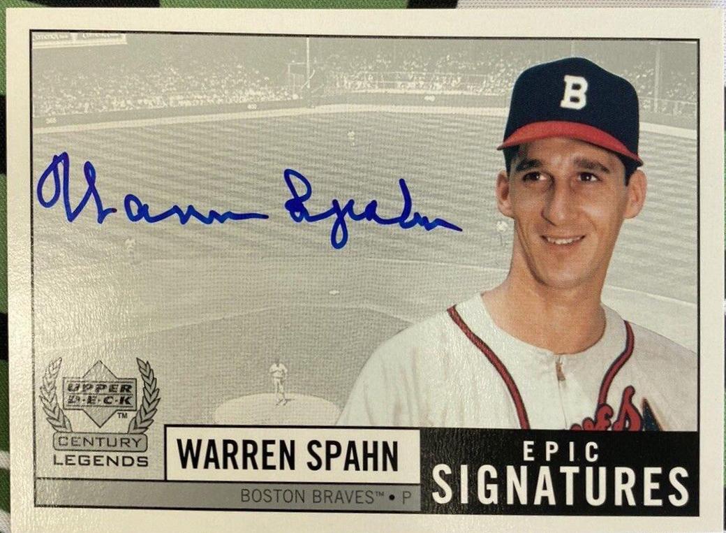 Warren Spahn #WS