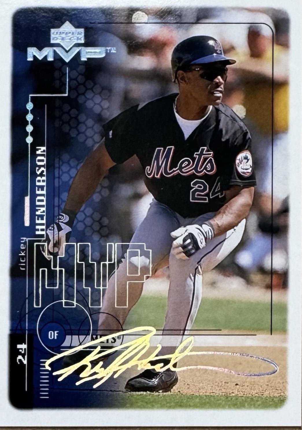 Rickey Henderson [Super Script] #131