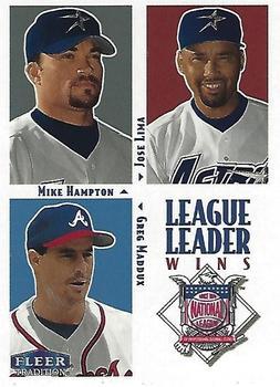 Mike Hampton, Jose Lima, Greg Maddux [Glossy] #8