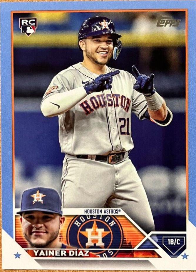 Yainer Diaz [Father's Day Blue] #635