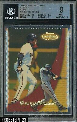 Barry Bonds [Class 3 Gold] #85