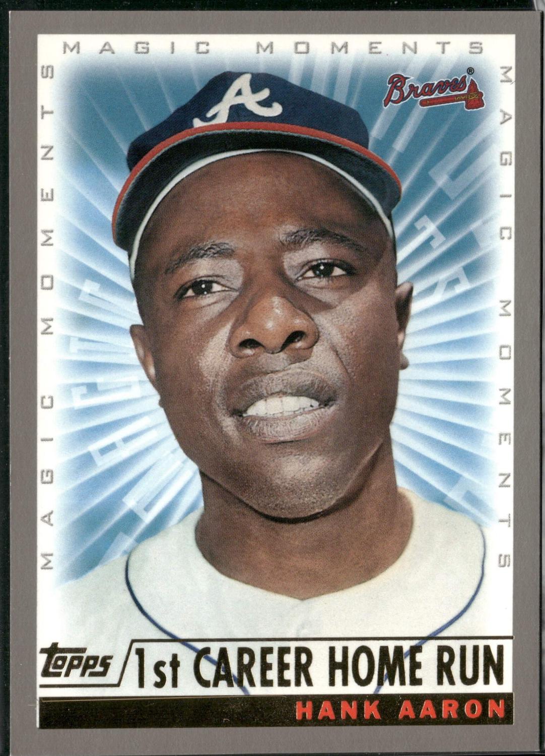Hank Aaron [Magic Moments 1st Career Home Run] #237