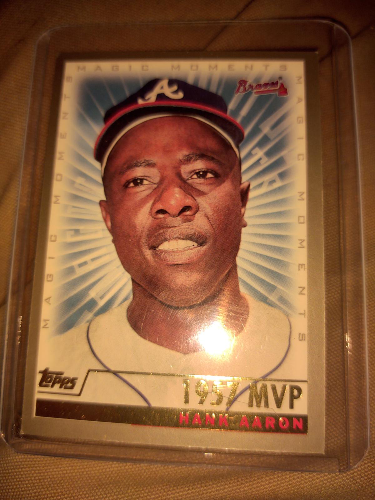 Hank Aaron [Magic Moments 1957 MVP] #237
