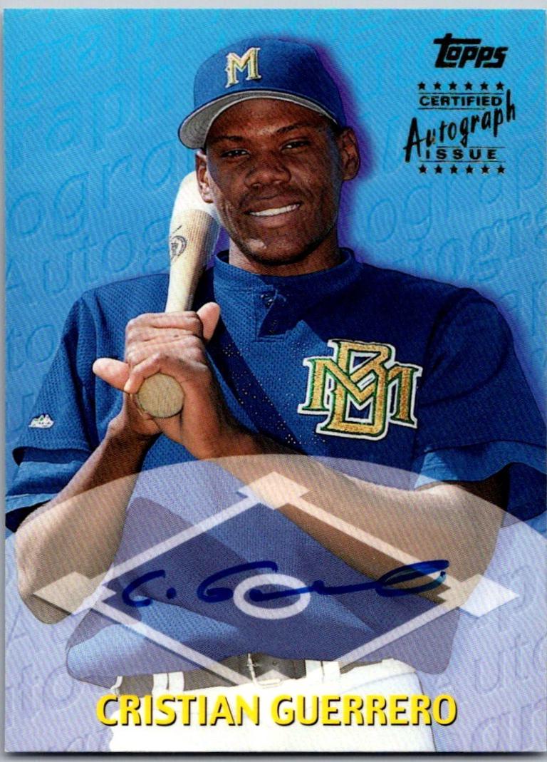 Cristian Guerrero [Certified Autograph] #TTA69