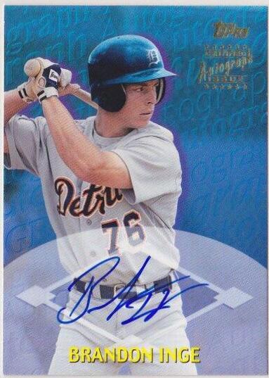 Brandon Inge [Certified Autograph] #TTA4