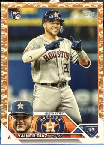 Yainer Diaz [Memorial Day Camo] #635