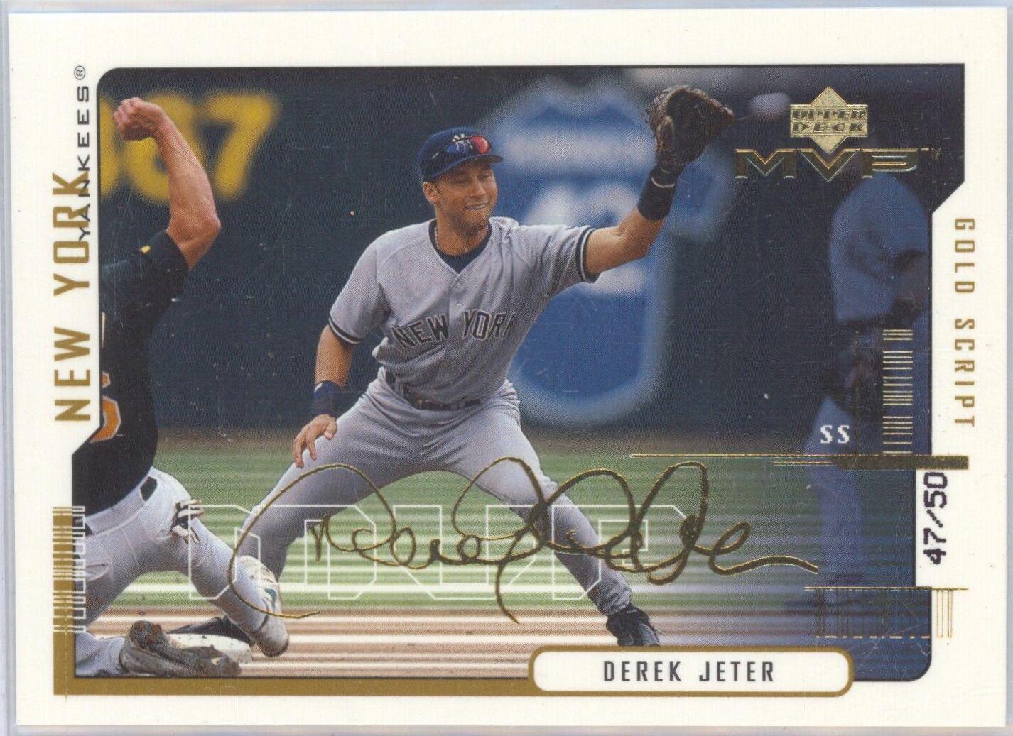 Derek Jeter [Gold Script] #210