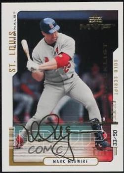 Mark McGwire [Gold Script] #220