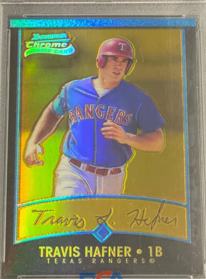 Travis Hafner [Gold Refractor] #142