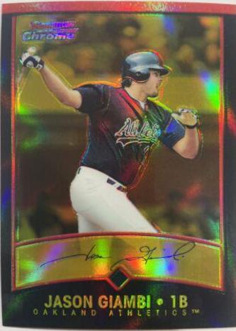 Jason Giambi [Gold Refractor] #1