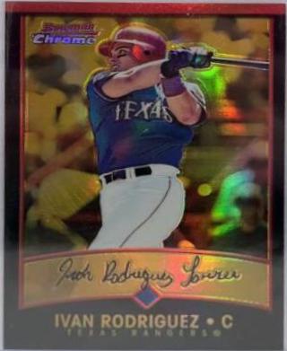 Ivan Rodriguez [Gold Refractor] #86