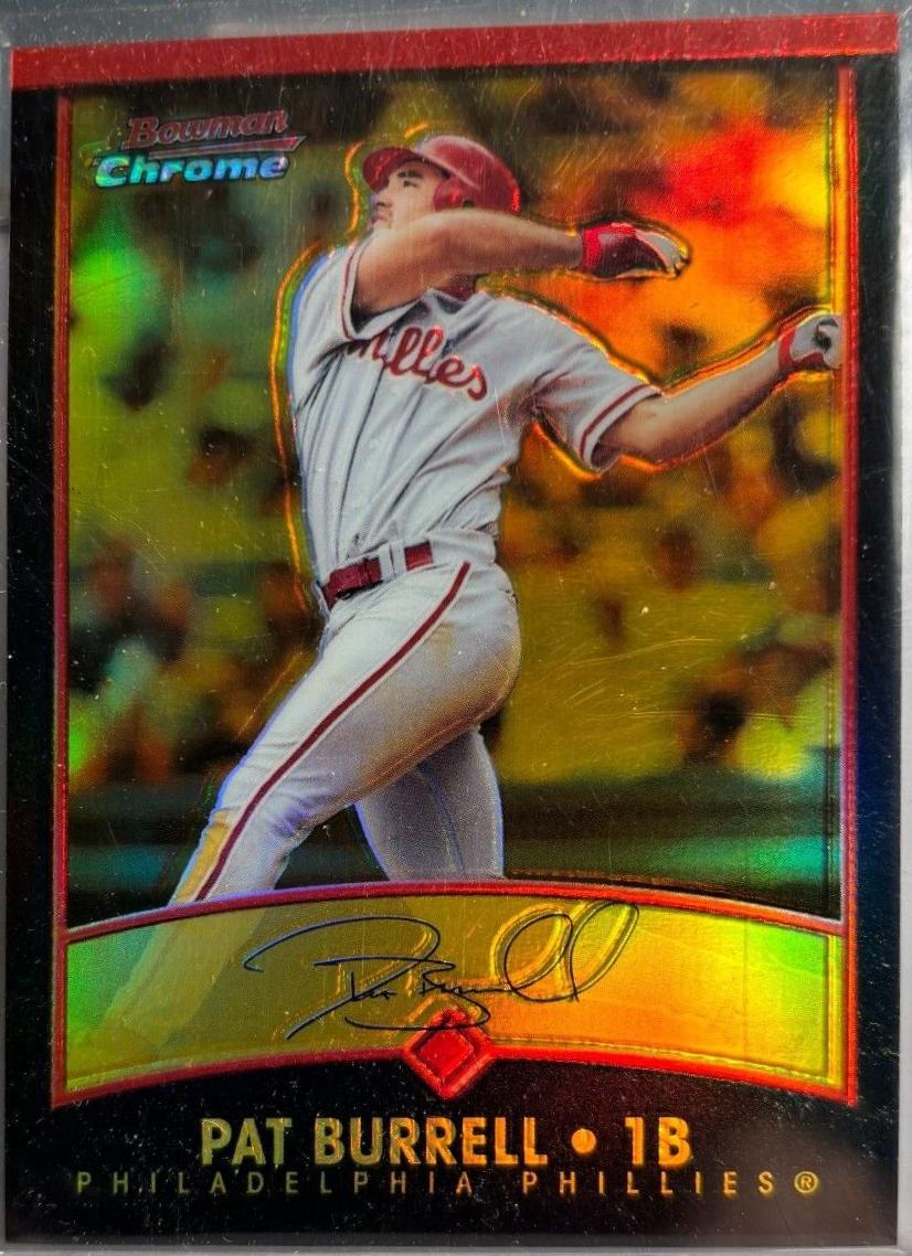 Pat Burrell [Gold Refractor] #44