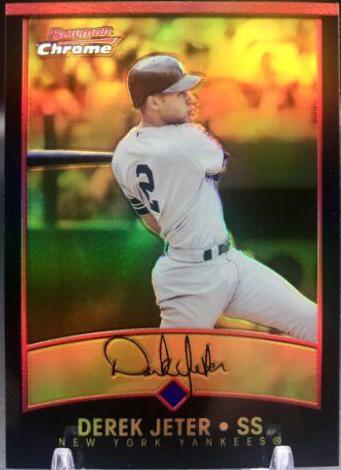 Derek Jeter [Gold Refractor] #56