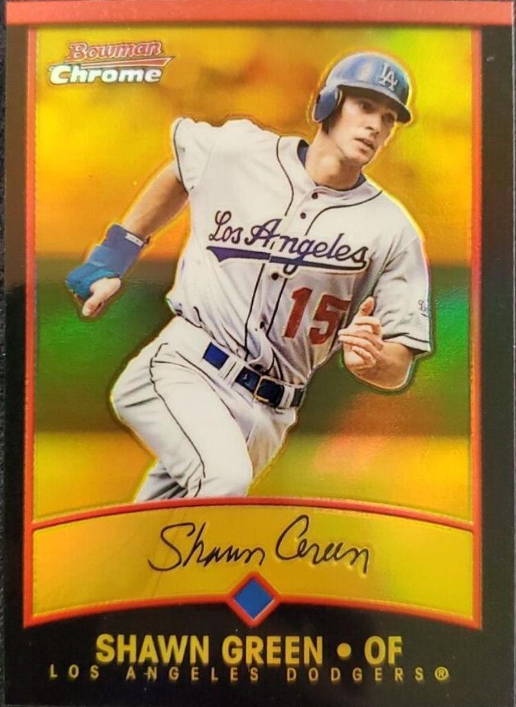 Shawn Green [Gold Refractor] #90