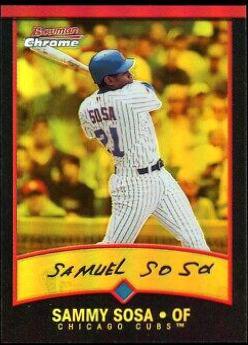 Sammy Sosa [Gold Refractor] #41