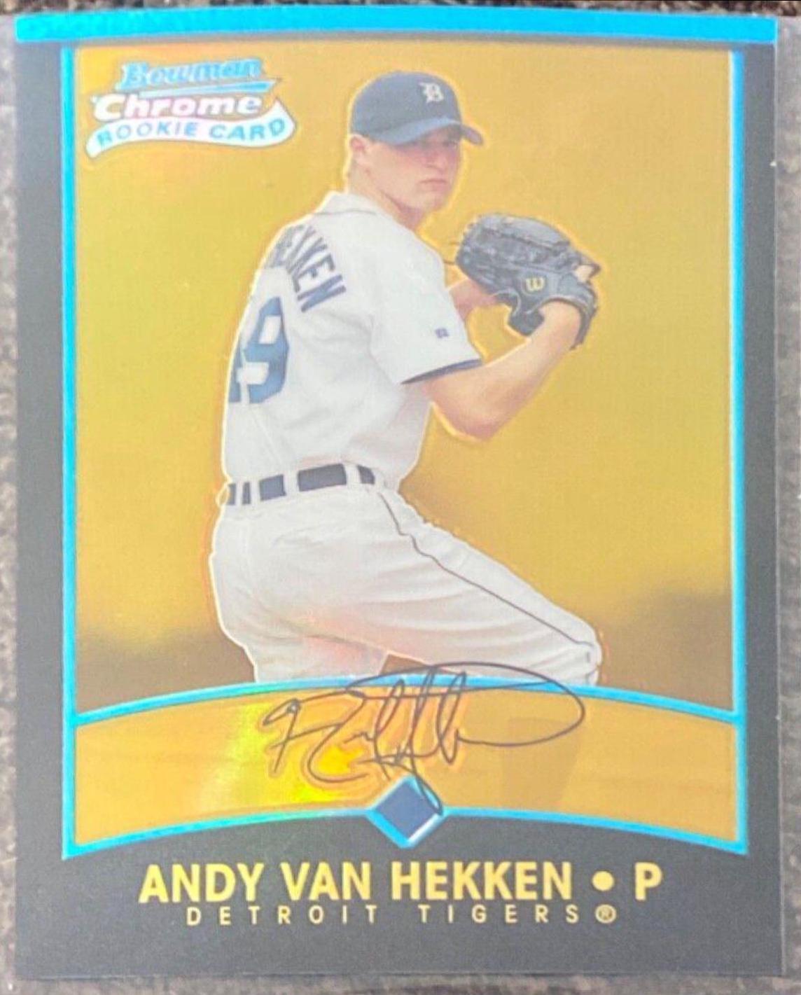 Andy Van Hekken [Gold Refractor] #148