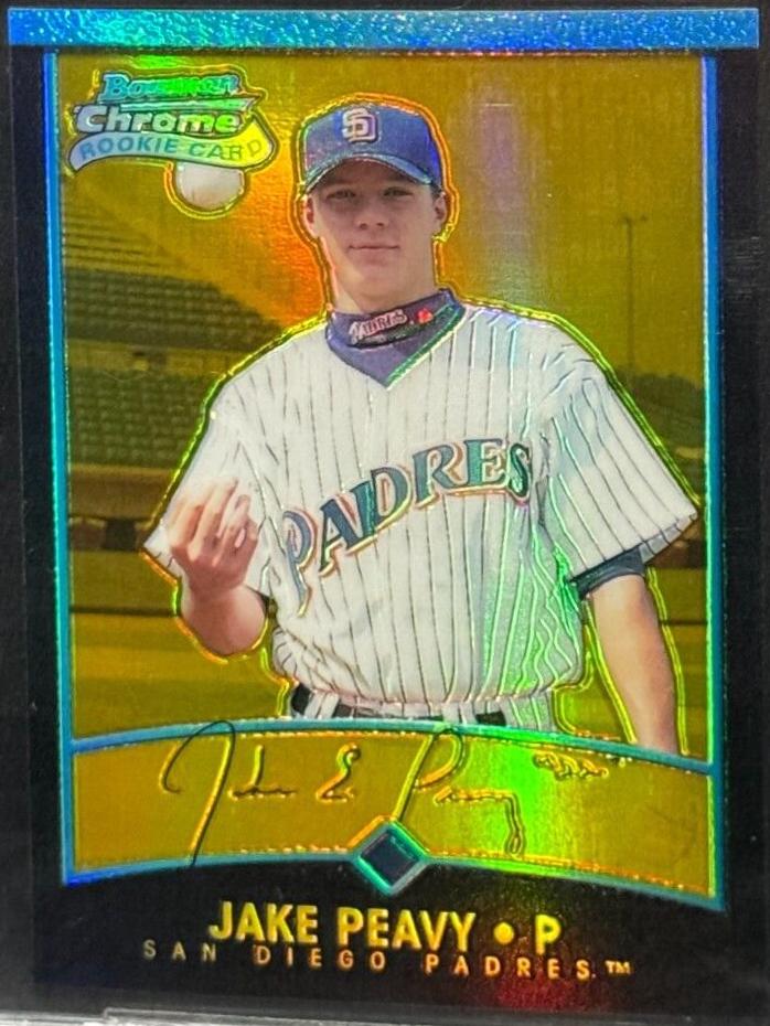 Jake Peavy [Gold Refractor] #183