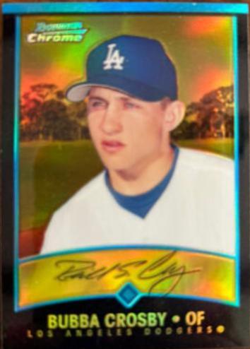 Bubba Crosby [Gold Refractor] #255