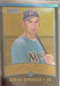 Adrian Gonzalez [Gold Refractor] #278