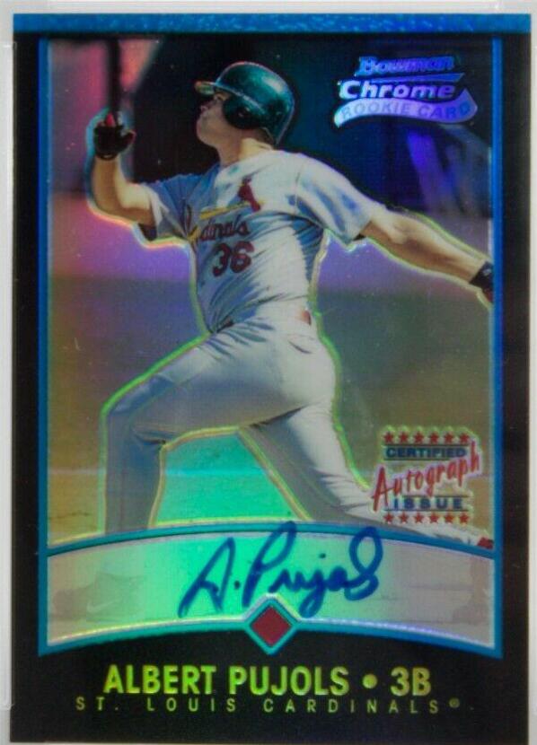 Albert Pujols [Refractor Autograph] #340