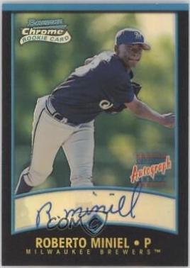 Roberto Miniel [Refractor Autograph] #338
