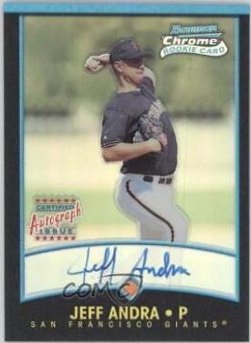 Jeff Andra [Refractor Autograph] #341