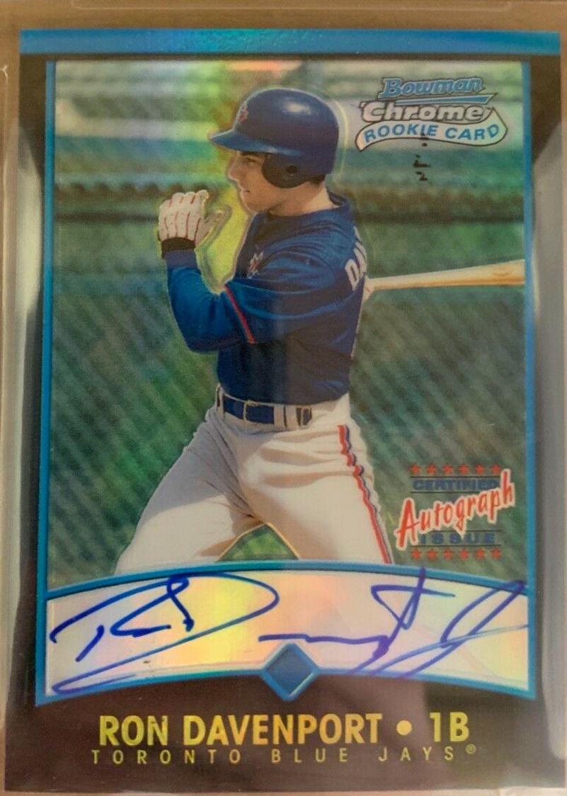 Ron Davenport [Refractor Autograph] #347
