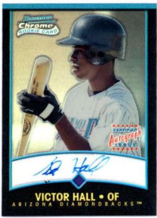 Victor Hall [Refractor Autograph] #342