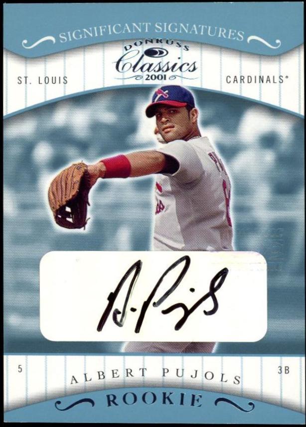 Albert Pujols [Significant Signatures] #108