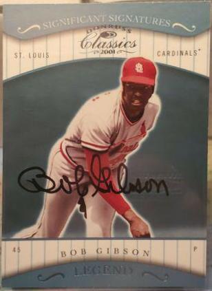 Bob Gibson [Significant Signatures] #159