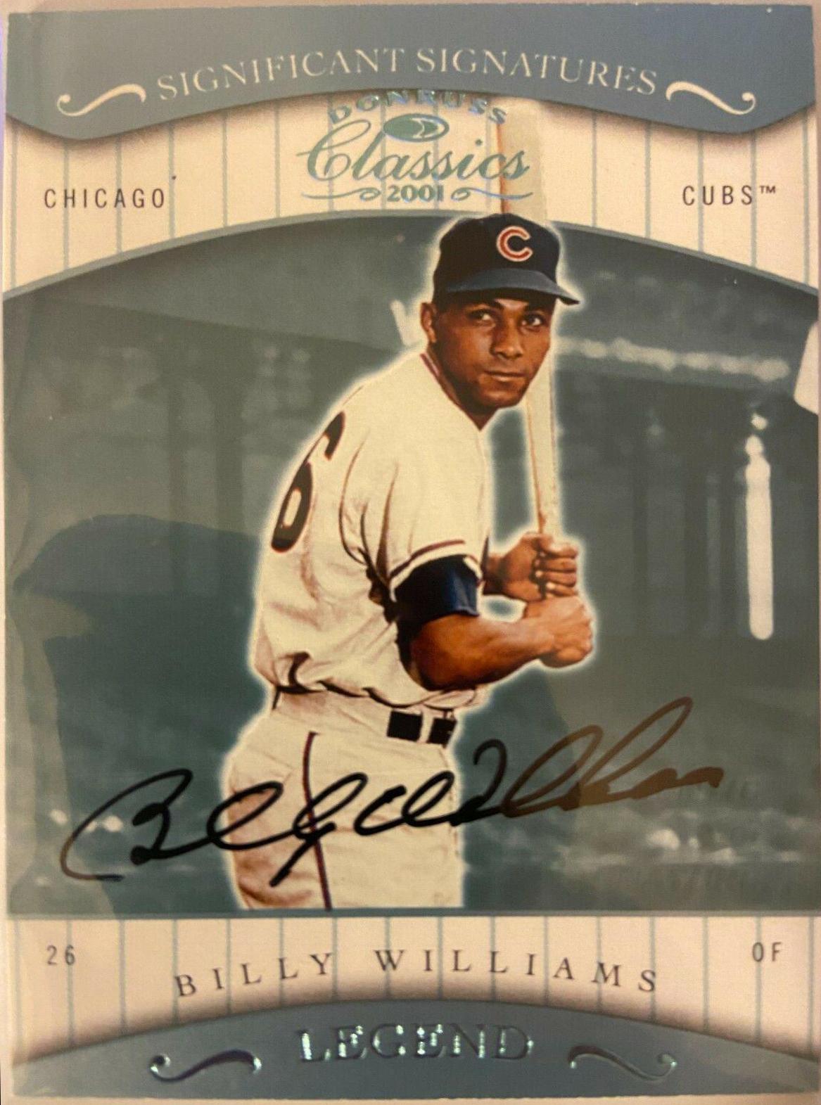 Billy Williams [Significant Signatures] #188
