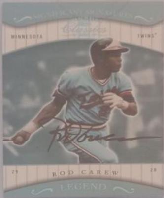Rod Carew [Significant Signatures] #156